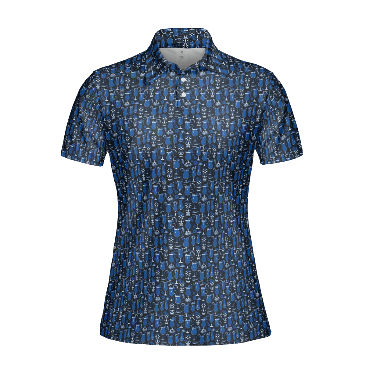 Tiki Cocktails Women’s Performance Polo Shirt - Image 2