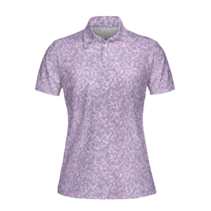 Geo Mosaic Purple Pink Women’s Performance Polo Shirt