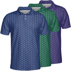 Golf Ball Men’s Performance Polo Shirt