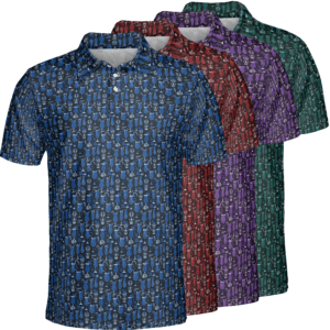 Tiki Cocktails Men’s Performance Polo Shirt