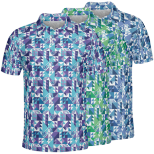 Triangle Infusion Men’s Performance Polo Shirt