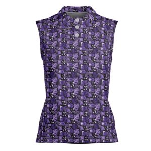 Akela Purple Women’s Performance Sleeveless Polo