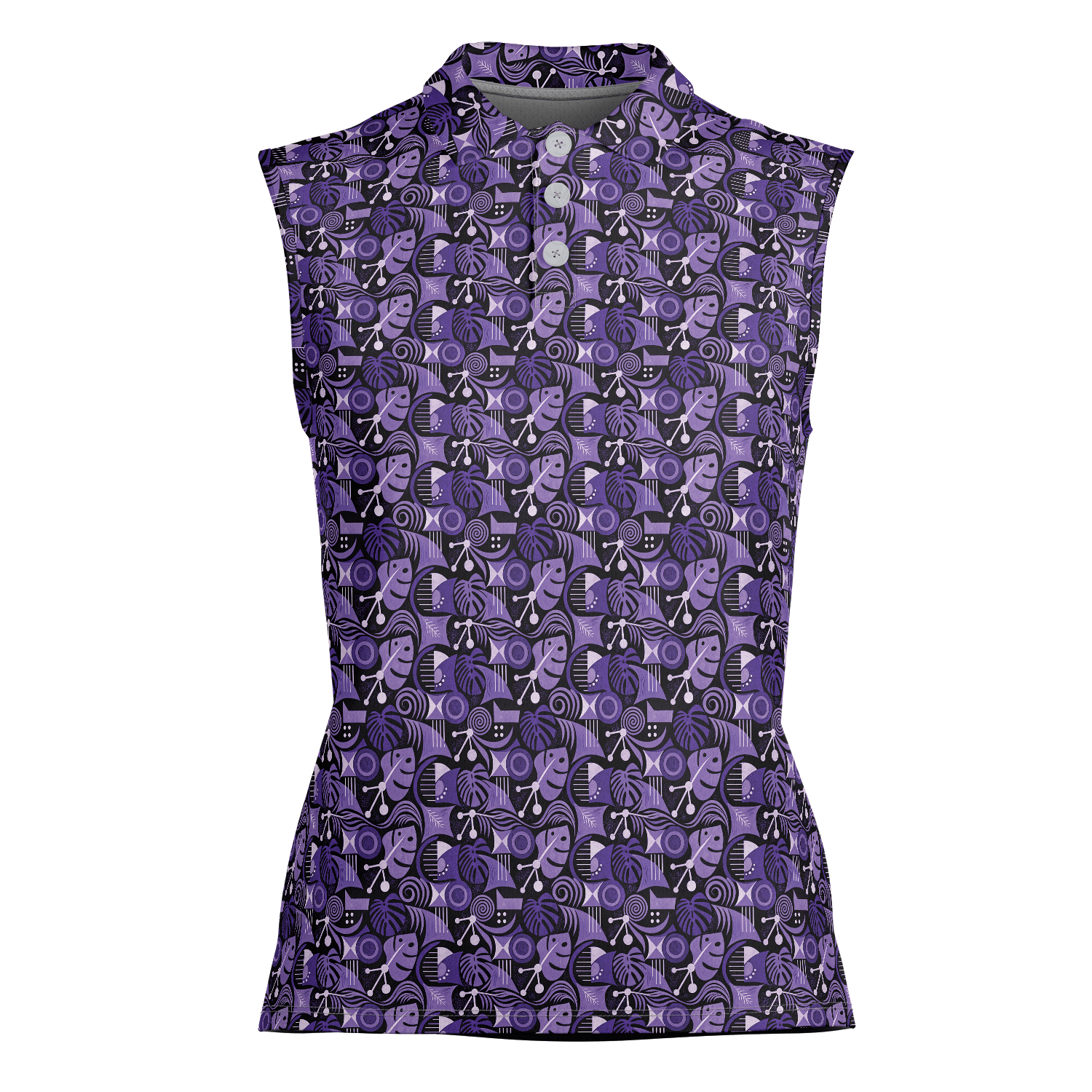 Akela Purple Women’s Performance Sleeveless Polo