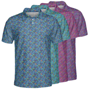 Peace Signs Men’s Performance Polo Shirts