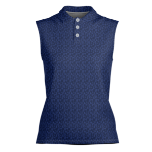 Mixed Cocktails Navy Women’s Performance Sleeveless Polo