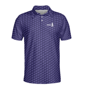 Purple Golf Balls RMGA Polo Shirt