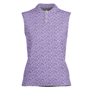Purple Martini Women’s Sleeveless Polo