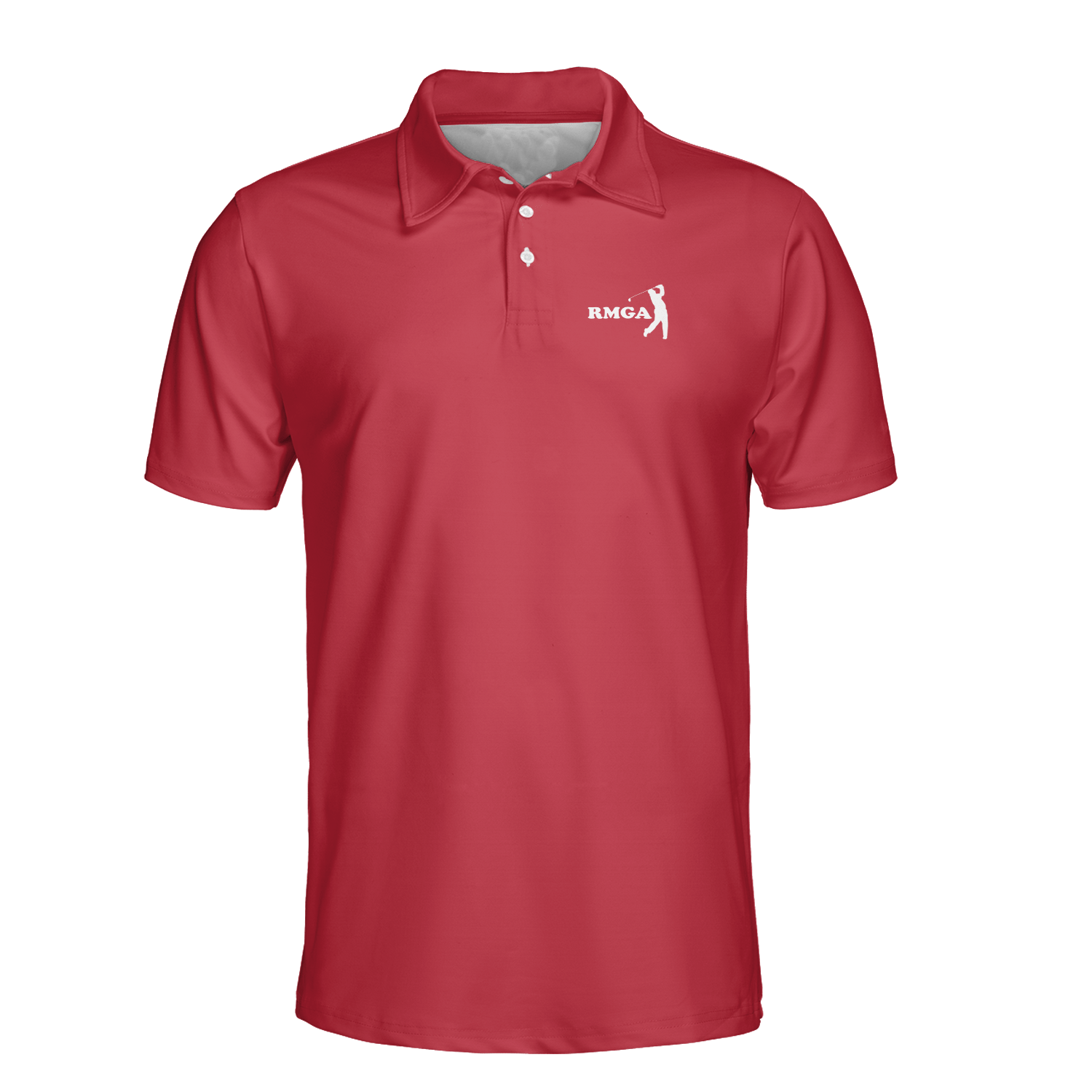 Red RMGA Performance Polo Shirt