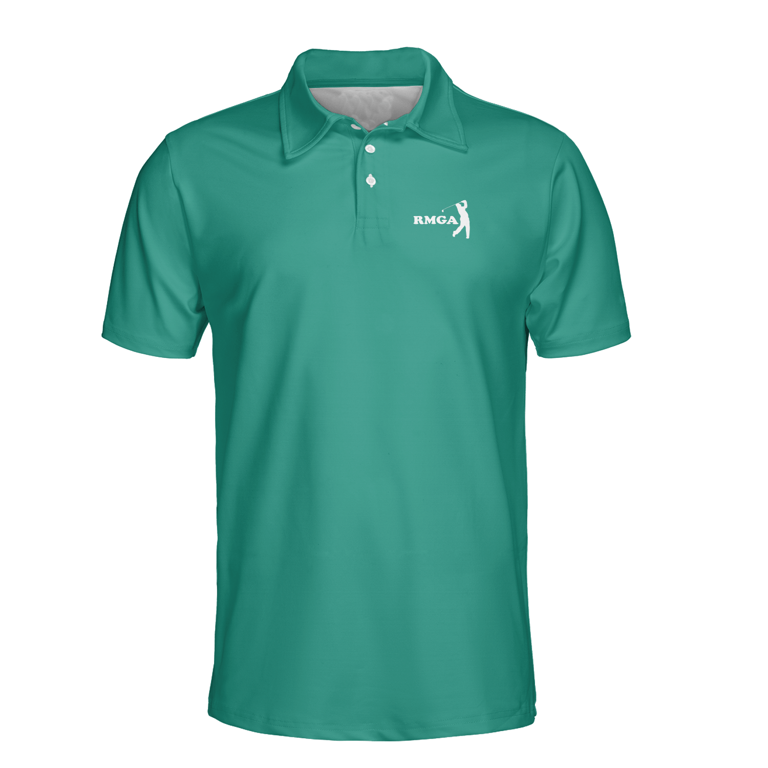 Teal RMGA Performance Polo Shirt
