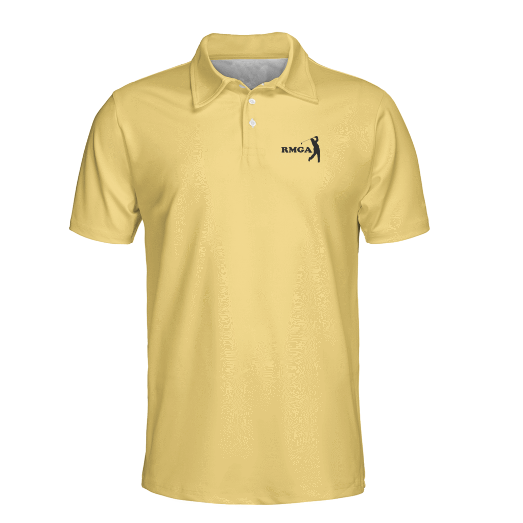 Yellow RMGA Performance Polo Shirt