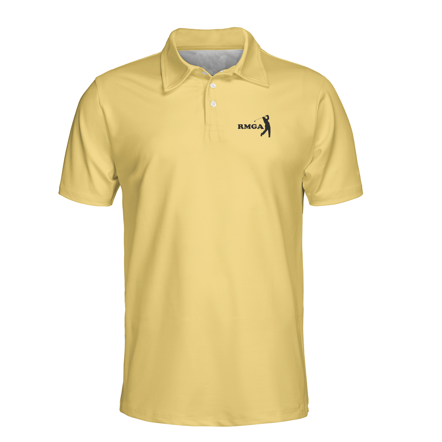 Yellow RMGA Performance Polo Shirt